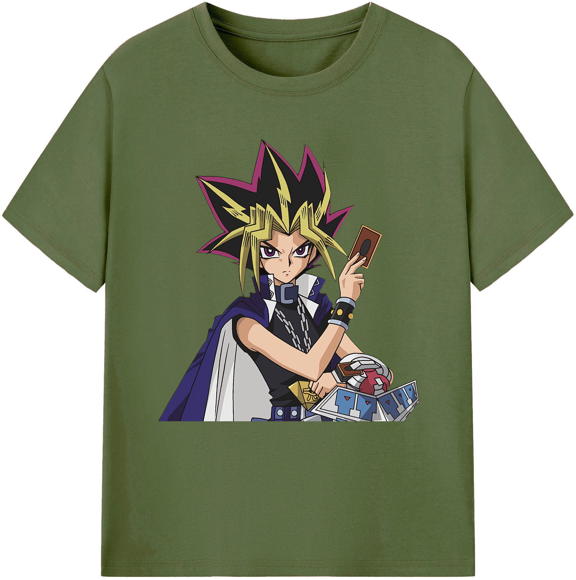 （画像用） 遊☆戯☆王 Yu-Gi-Oh! 綿100％半袖Tシャツ（フロントプリント）